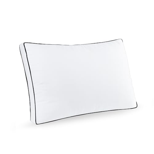 枕 カバー２枚付き まくら 高級ホテル仕様 首が痛くならない  横向き寝 低め 高め 自由調整可能  丸洗い可能 高さ調整 ふわふわ 立体構造 通気性 pillow プレゼント 63x43x20cm