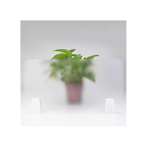 Séparateur de bureau en acrylique givré pour rompre le vis-à-vis et rester concentré