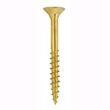 TPS VBU Spanplattenschrauben Teilgewinde gelb verzinkt 5 x 60 mm - 200 Stück