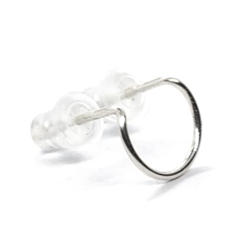 Double-Lobe-Circle-Piercing-Multiple-Round-Earring-2-Hole-Stud-Hoop-Post-Ear-Jewelry