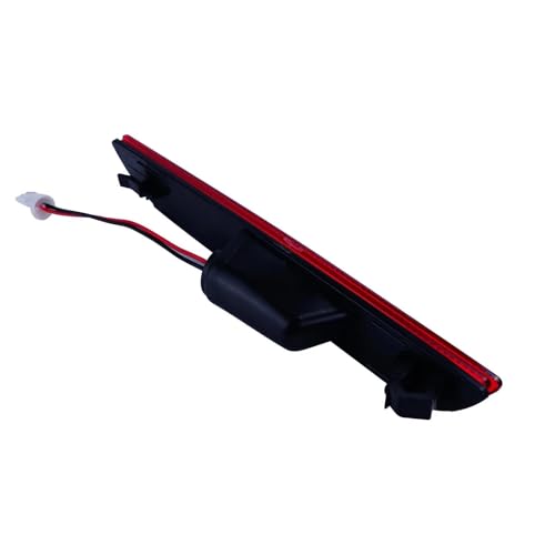Feux de réflecteur de pare-chocs arrière lentille rouge accessoires auto pour Mustang - 5