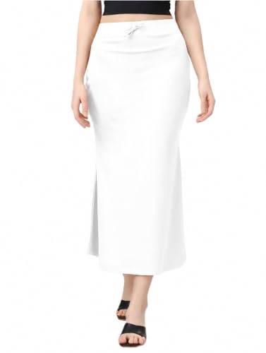 Image of Stretchable Saree Shapewear Petticoat for Women,Skirts for Women,Smooth Curve 4-Way Stretch Fish Cut Peticote Innerwear,Shape Wear Dress for Saree