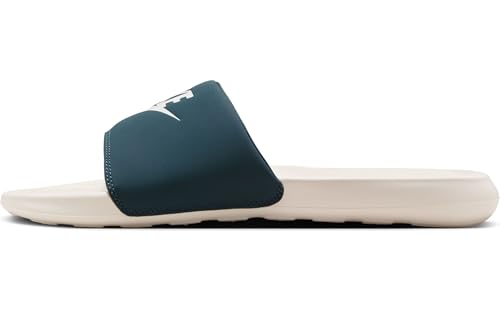 NIKE Victori One Slide, Chanclas Hombre, Armory Navy Sail Lt Orewood Brn, 40 EU