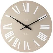 Alessi Firenze Wall Clock Aleesi 12 G Firenze Wall Clock, Gray