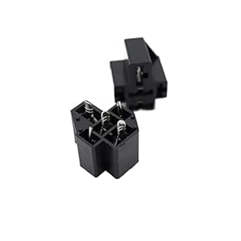Amazon.co.jp: 10 PCS Universal Car Relay Base PCB Socket 4 Pin/5 Pin ...