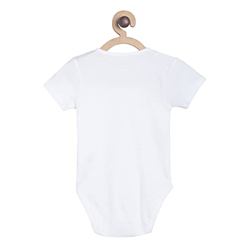 Image of miniklub Infant Boys White & Blue Bodysuit And Pyjamas