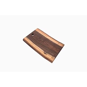 Live Edge Black Walnut Cutting Board, American Amish Handmade, Each Cutting Board is Unique, XXLarge Cutting Board 10″ x 20″