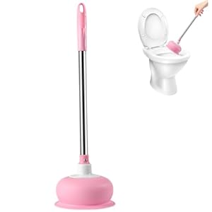 Nyutcwe Toilettenkolben mit langem Griff