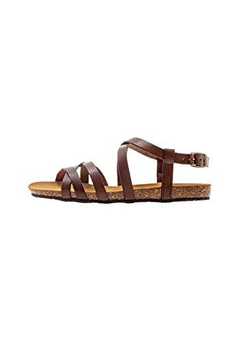 Plakton Mam Vali 575184 - Sandalias para mujer, Visón., 36 EU