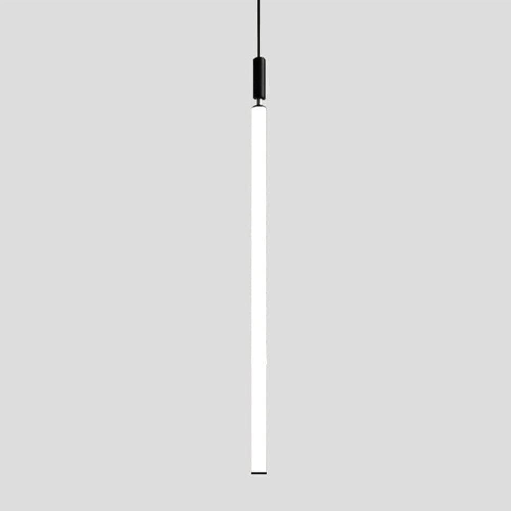 CSXSXAUO Modern Chandelier Long Tube Pendant Light Simplicity Wrought Iron Hanging Lamp Adjustable Lighting Fixtures Cylinder for Bar Cafe Restaurant (Color : Star of