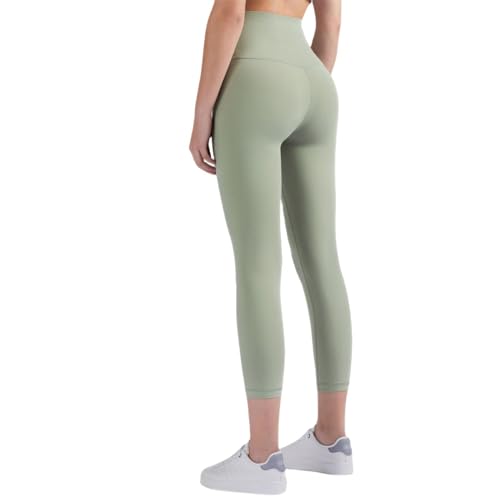 Leggings capri de entrenamiento para mujer en talla S color metro para yoga