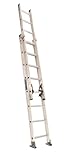 Louisville Ladder 16-foot Aluminium Extension Ladder, 300-Pound Load Capacity, Type IA, AE2216