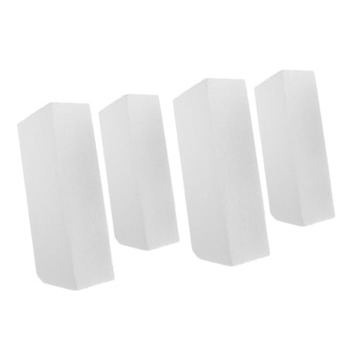 WEKAMOS 4個 手工用長方形フォームブロック 各 多用途クラフト素材 製作模型 花材 装飾用 耐久性と 性を備えた軽量フォームキューブ