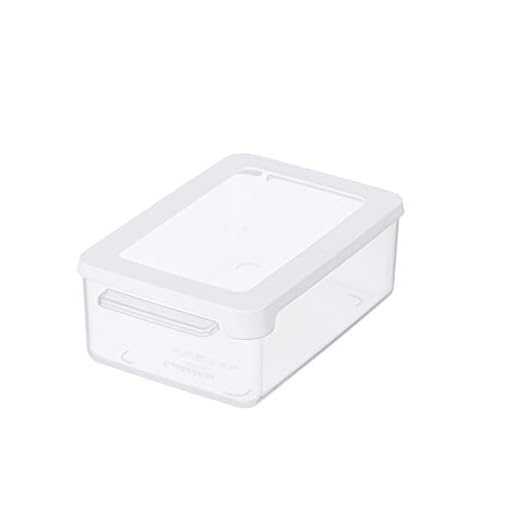 Lunchbox 1 L - BPA-Fri Matförvaringslåda - Lunchlåda - Lufttät med Lock - Livsmedelsgodkänd Plast - Genomskinlig/Vit - Rektangulär - 18 x 12,5 x 7 cm - Tillverkad i Finland - GastroMax