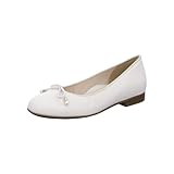 ARA Cerdeña, Zapatos Tipo Ballet Mujer, Crema, 41 EU