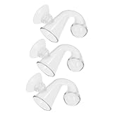 TOYANDONA 3Pcs High Borosilicate Glass Co2 Drop Checker for Aquarium Fish Tank with Suction Cup – Co2