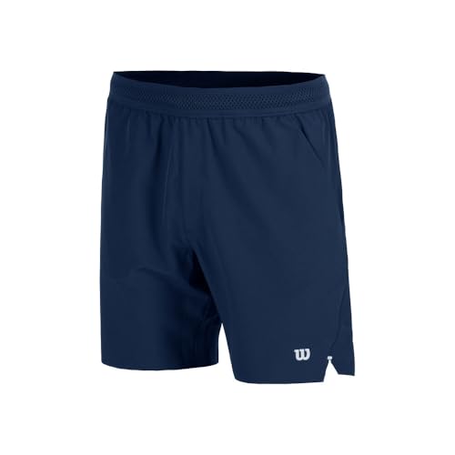 WILSON Tournament V2 7 Inch Mens Tennis Shorts Classic Navy