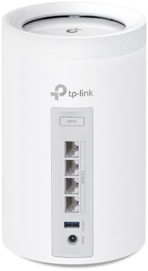 TP-Link Deco BE65 1-pack, BE9300 Mbps, 4 × 2.5 Gbps Portlar, 320 MHz Kanallar, 6 GHz Bandında Çalışır, 200 Cihaza Kadar Bağlanılabilirlik, VPN, WPA3, Üç Bantlı Wi-Fi 7 Mesh Sistemi - Görsel 3