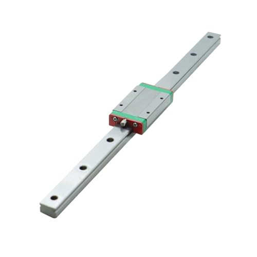 Linear Rail, Linear Sliding Gide 1pc Linear Guide + 1pc MGN7H 100mm-500mm Miniature Linear Rail(400mm)