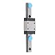 Miniatur Linearführung Slider LWL7B Metall Linearführung Schiene Kleine Linearführungen 7mm Breite + Gleitblock(70mm)