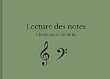  Lecture des notes: Clé de sol et clé de fa