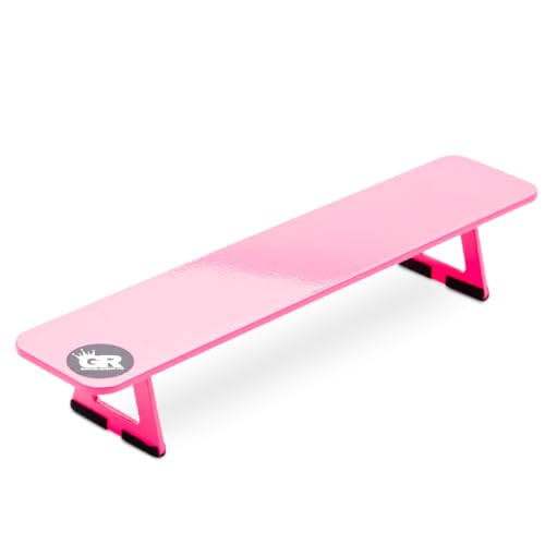 Grind Right Flat Bench Fingerboard Ramp Pink