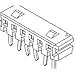 Molex Header Connector,PCB Mount,Plug,5 Contacts,SKT,0.079 Pitch,pc Tail Terminal,Guide Slot Rohs Compliant: Yes - 52418-0510