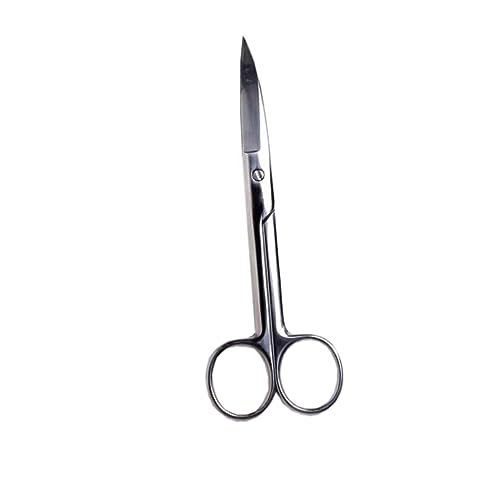 WOONEKY 14cm Makeup Scissors Stainless Steel Eyebrow and Eyelid Clippers and Portable