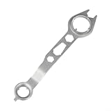 Design polyvalent de 15,2 cm : remplacez plusieurs outils par une clé à meuleuse d'angle avec cinq tailles de douille pour des tâches de démontage rapide