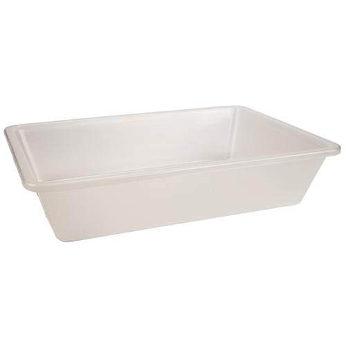 Dynalab210505 Kartell Autoclavable Deep Tote, 4.1" Height, 13.8" Width, 20" Length, 3.2 gal, Polypropylene