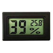e-INFINITY Mini Digital Black LCD Temperature Humidity Meter Thermometer Hygrometer Indoor Outdoor (1)) (B08K7MGL4Q) Amazon Price History, Amazon Price Tracker