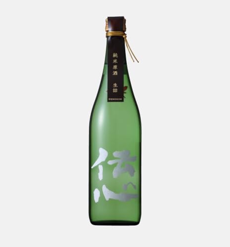 SAKE DENSHIN AKI 'Autumn' Junmai Genshu - Herbstliche Limited Edition, Vollmundig & Robust, Unverdünnt für Intensiven Geschmack, Ideal zu Herzhaften Gerichten, Aus Fukui, Japan, 720ml