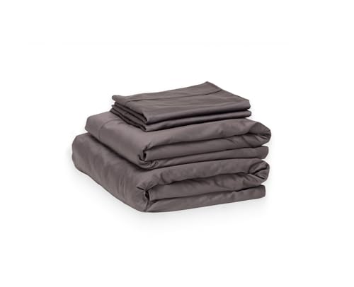 Opiniones y reviews de Sabana mexicana comprados en linea. 48 Luuna Juego de Sábanas Individual de Algodón Tipo Satín 400 Hilos, 1 Juego de 3 Piezas, Suaves, Frescas, Transpirables y Antimicrobianas, Alta Calidad, Marca Mexicana (Oxford)