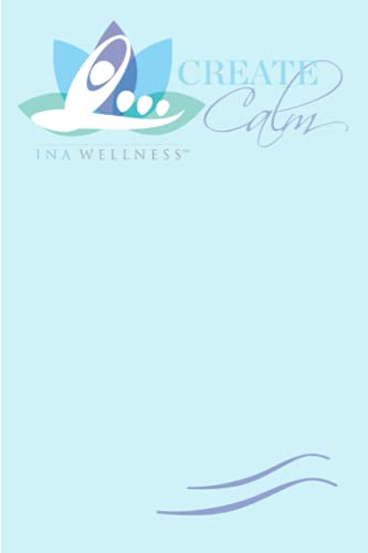 Create Calm: notebook - lined paper - yoga mindfulness meditation