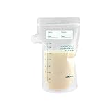 Bolsas de Congelación Para leche Materna, Bolsas de Almacenamiento de Leche Materna, 30 Piezas Bolsas de Leche Materna, Recipientes Almacenamiento de leche Materna, Conservar y Congelar, 200ml