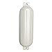 Taylor Made 262300 Storm Gard Inflatable Vinyl Fender - 6.5" x 22", White