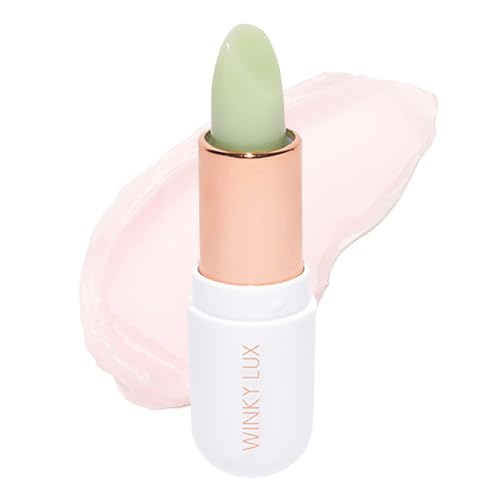 Winky Lux Matcha Lip Balm With Coconut Oil, Vitamin E and Caffeine - Clear Lip Moisturizer