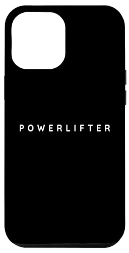 Carcasa para iPhone 13 Pro Max Fuente moderna Powerlifters/Powerlifter/Personal Trainer