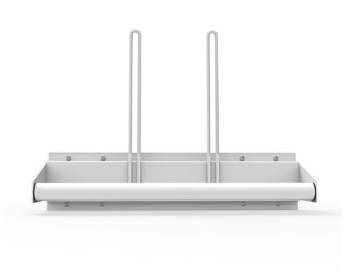 Miniatura 2 de Soportes de pared para delantales de rayos X, estilo barra, 2 soportes para guantes