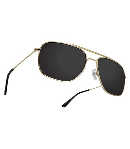 Shady Rays Navigator | Stainless Steel Metal Frame Sunglasses with Polarized Lens