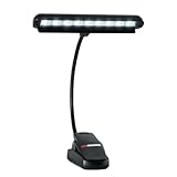 Gator Frameworks Music Stand Lamp Light with Adjustable Goose Neck, (GFW-MUS-LED)