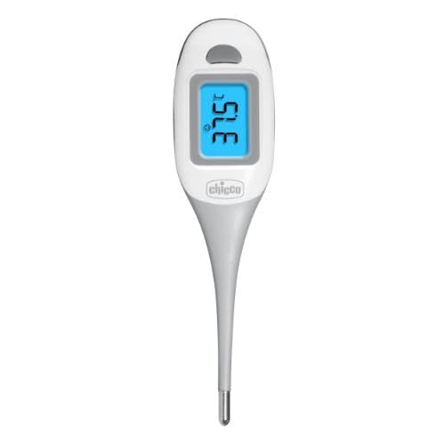 Chicco Flex Night Plus Digitaler Fieberthermometer, Körpertemperatur des Babys messen