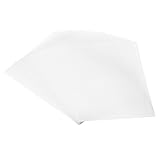 PATIKIL 40 Blatt Pergamentpapier 14 x 10.8cm, Transparentpapier Bedruckbar Pergamentpapier 100GSM für Einladungen Laser Tintenstrahldruck Kartenherstellung Basteln, Silberton
