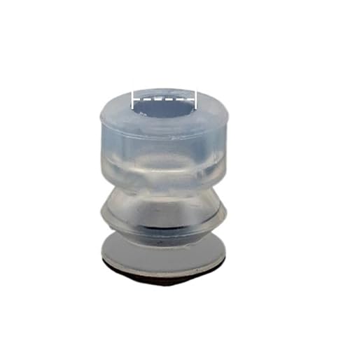 LIAWAYIV 10pcs Vacuum Suction Cup Industrial Grade, Single Layer Robot Pneumatic Accessories Strong DP Silicone Nozzle(-15)