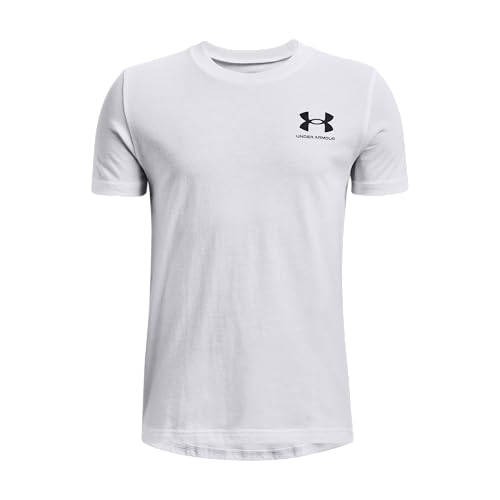 Image of Under Armour Boys' Sportstyle Left Chest Short-Sleeve T-Shirt