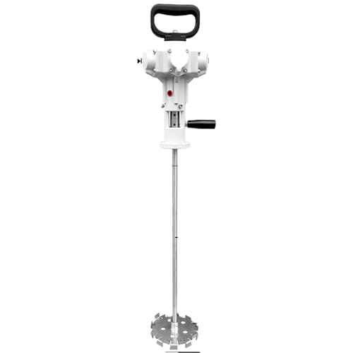 Power Mixer Pneumatic Agitator Clamp-On Drum Agitator Industrial-Grade Pneumatic Shaker Paint Stirring Tool，Automatic Pneumatic Paint Mixer Machine, 100 Gallon Stainless Steel Paint Shaker &