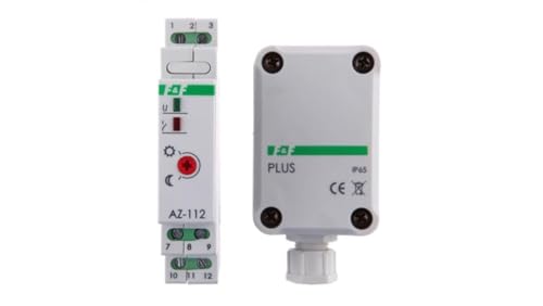 Interrupteur crépusculaire, 230V/16A, avec sonde à distance