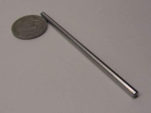 303 Stainless Steel Hardened Shaft .125" Diameter x 3" Long 10 pcs