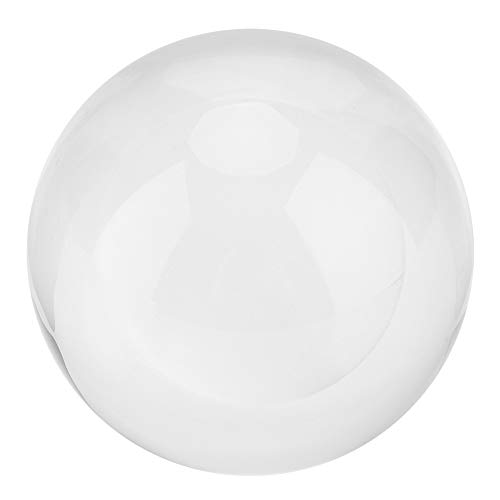 Bola de Cristal 80mm, K9 Bola de Cristal Transparente Bola de Cristal Estatueta Decoração de Casa Bo