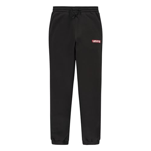 Levi's Garçon Lvn Boxtab Jogger Jogging, Noir, 16 Ans EU
